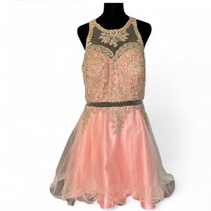 Anny Lee | Dresses | Rose Gold Prom Dress | Poshmark